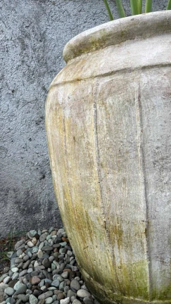 Maceta Vaso Rayado Gigante - Image 3