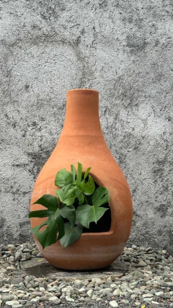 Jarrón Chimenea Gota