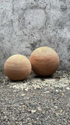 Jarrón Esfera Rayada - Image 2