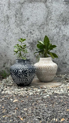 Jarrón Cuadriculado - Image 2